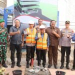 Kapolres dan Walikota Tangerang Letakan Batu Pertama Pembangunan Gedung Parkir Berlantai 4