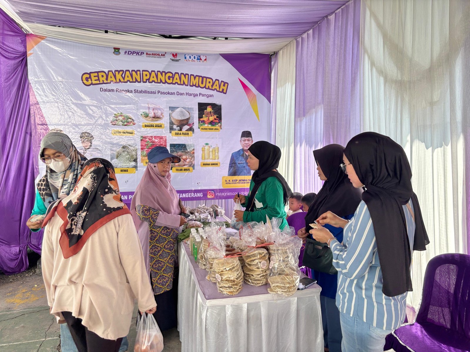 DPKP Kabupaten Tangerang dan Kecamatan Tigaraksa Gelar GPM Jelang Idul Adha 1446 H