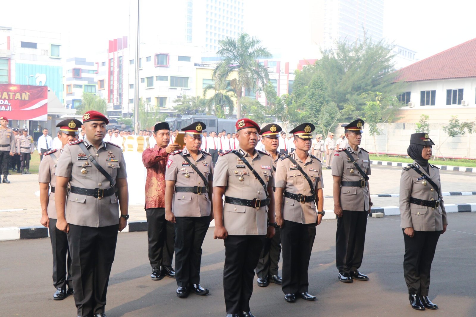 Kapolsek Sepatan Polrestro Tangerang Kota Berganti, Berikut Daftar 5 Perwira Lainnya Laksanakan Sertijab