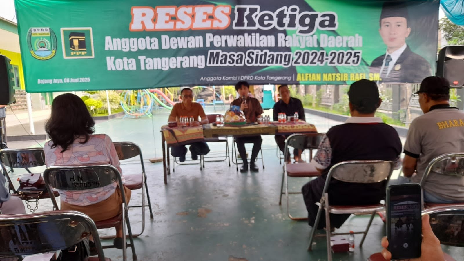 Anggota DPRD Kota Tangerang Alfian Natsir Serap Aspirasi Warga di Kelurahan Bojong