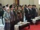 Danrem 052/Wkr Hadiri Pelantikan Deden Apriandhi Sebagai Sekda Banten