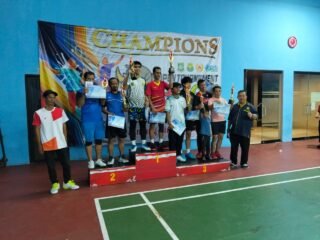 Turnamen Badak 2025 Sukses Digelar di GOR Karawaci Baru, 16 Atlet Otodidak Sabet Gelar Juara