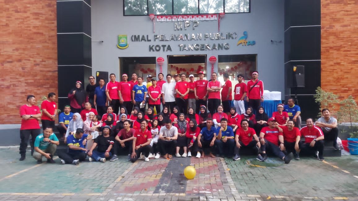 Meriahkan HUT RI DPMPTSP Kota Tangerang Gelar Lomba Internal