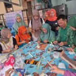 Rabu Kreatif, UMKM Cibodas Jasa – Membuat Bross dari Kain Perca