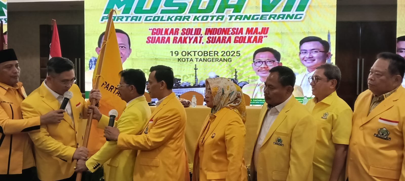 Berlangsung Mulus, Sachrudin Resmi Terpilih pada Periode Ke-3 Sebagai Ketua DPD Partai Golkar Kota Tangerang