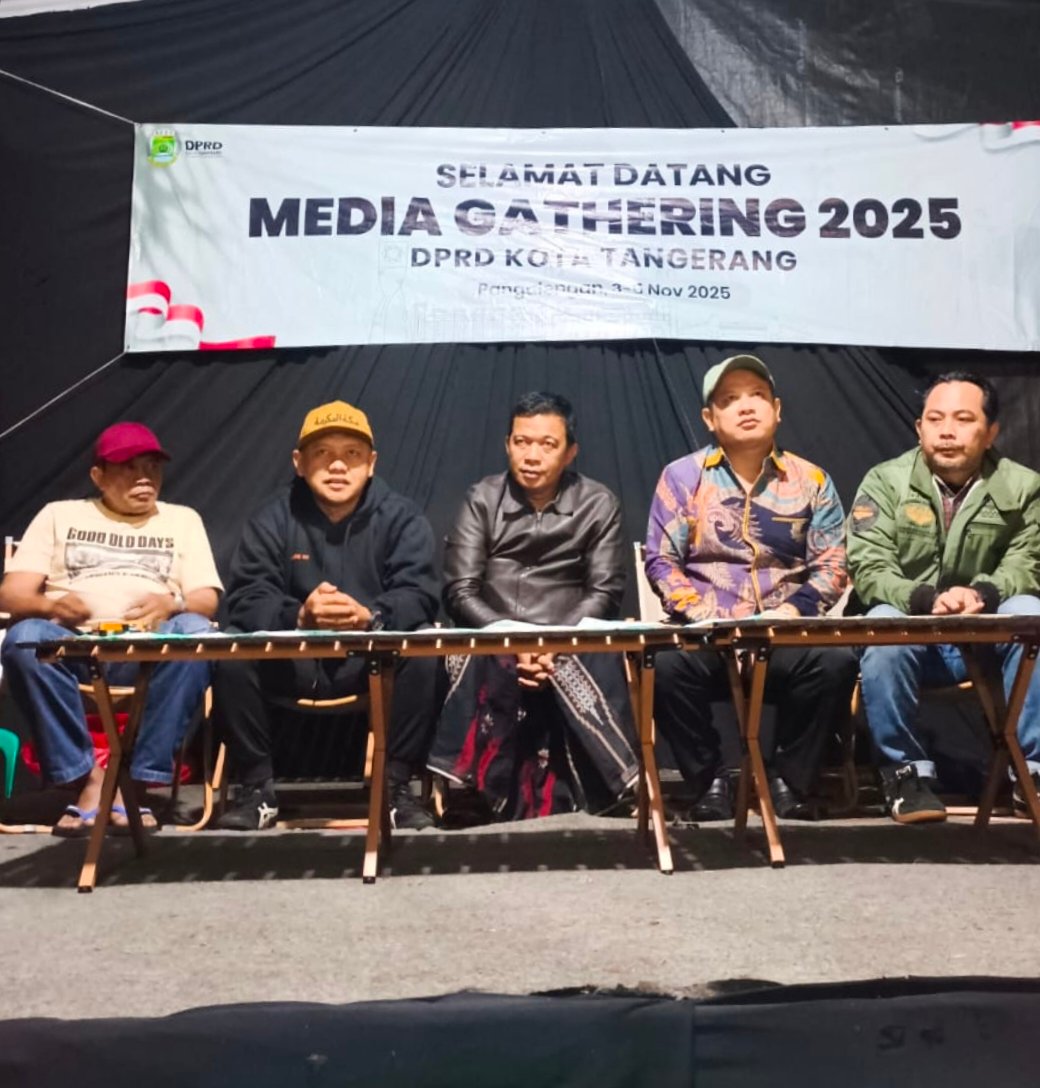 Bangun Sinergi dan Kekeluargaan, DPRD Kota Tangerang Ajak Wartawan Gathering ke Situ Cileunca