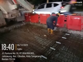 Perumda Tirta Benteng Kota Tangerang Targetkan Perbaikan Jalan Gatsu & M Toha Rampung Akhir 2025