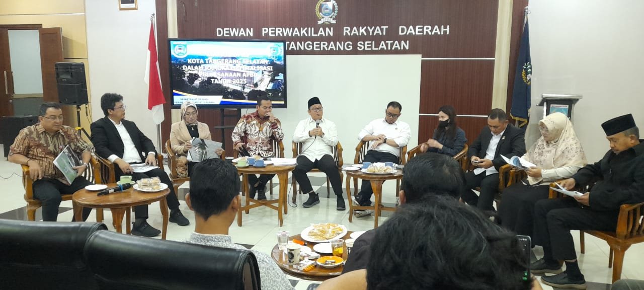 DPRD Tangsel Paparkan Laporan Tahunan dalam Coffee Morning Bersama Wartawan