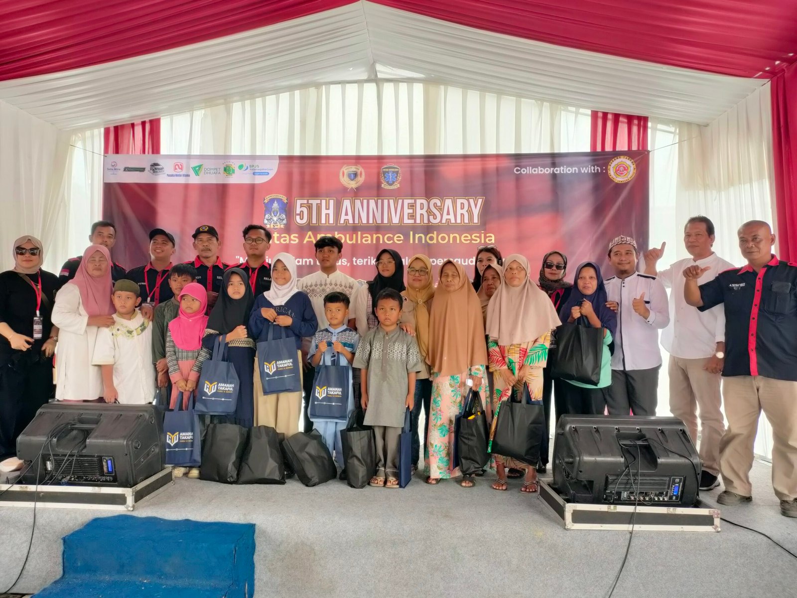 Happy Anniversary ke-5 Lintas Ambulance Indonesia, Semangat Persaudaraan Menggema