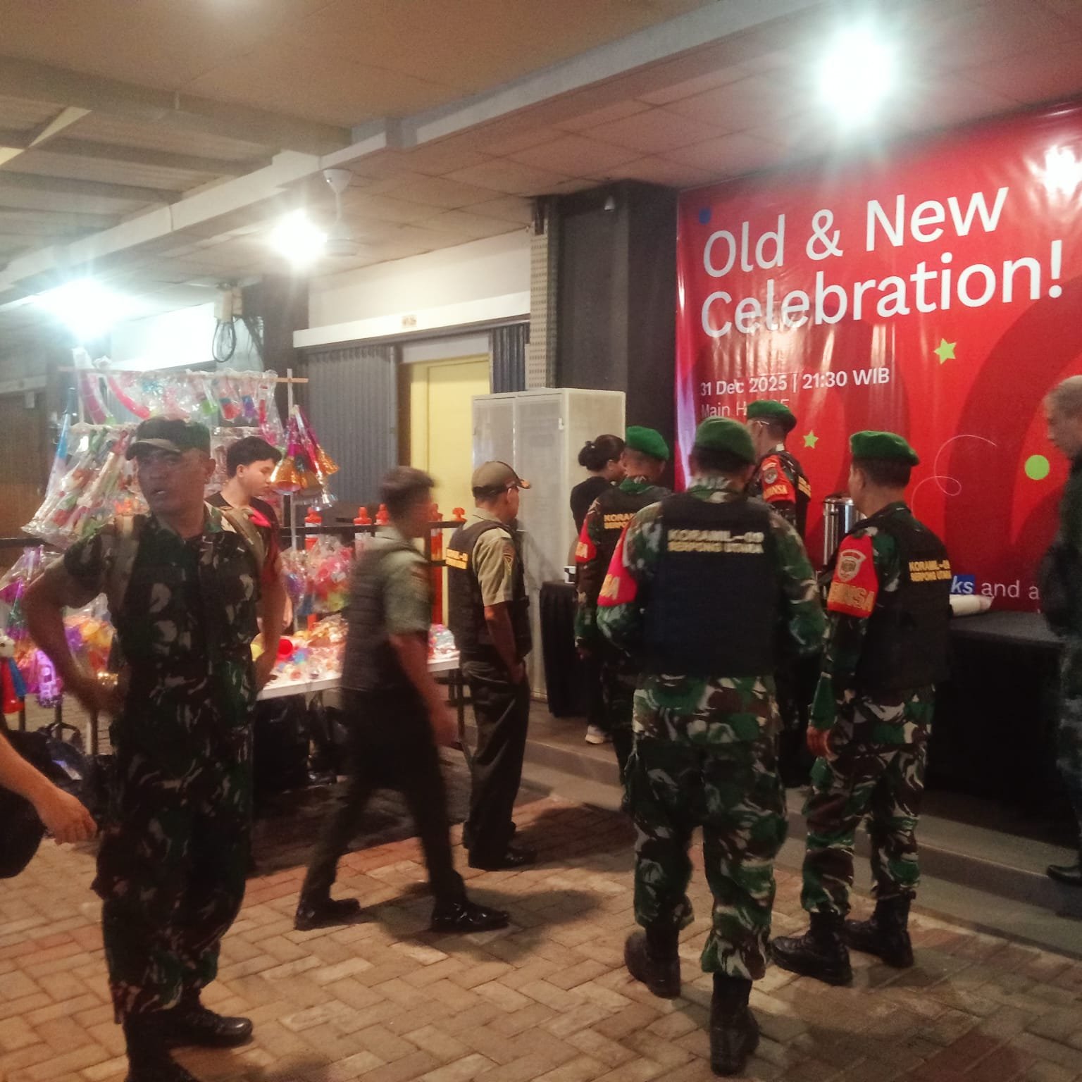 Personel Kodim 0506/Tgr Dikerahkan Pengamanan Malam Tahun Baru 2026