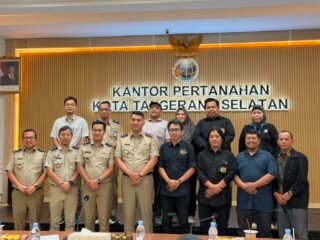 Dorong Transparansi Layanan Pertanahan, Kantah Tangsel Gandeng PWI Kota Tangsel