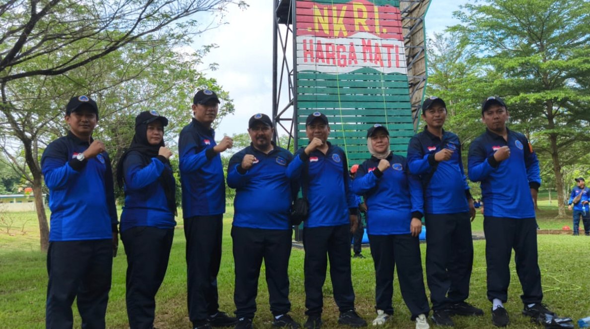 Retret PWI Hari Ketiga, PWI Banten Ikuti Pembekalan Menhan dan Outbound Bela Negara