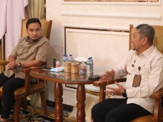 Perkuat Sinergi Implementasi KUHP Baru, Kakanwil Ditjenpas Banten Audiensi dengan Wali Kota Cilegon