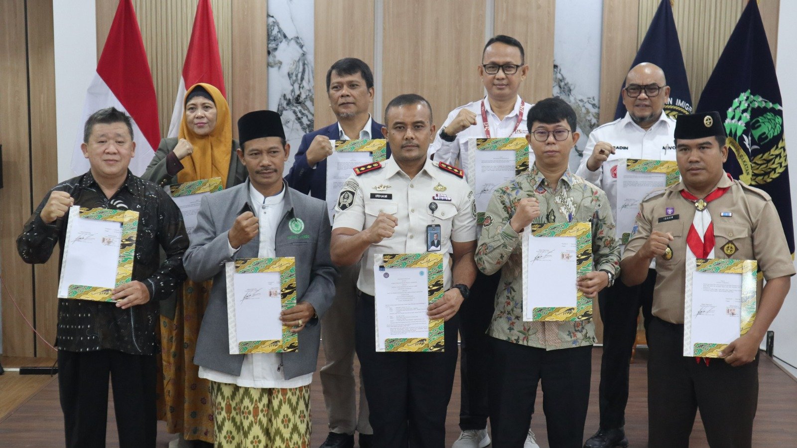 Rutan Kelas I Tangerang Teken Perjanjian Kerja Sama dengan 9 Mitra Strategis