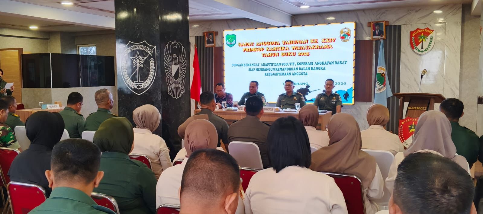 RAT Tahun Buku 2025, Primkop Kartika Wijayakrama Siap Bangun Kemandirian Anggota