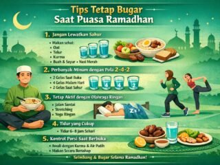 Tips Tetap Bugar Saat Puasa Ramadhan