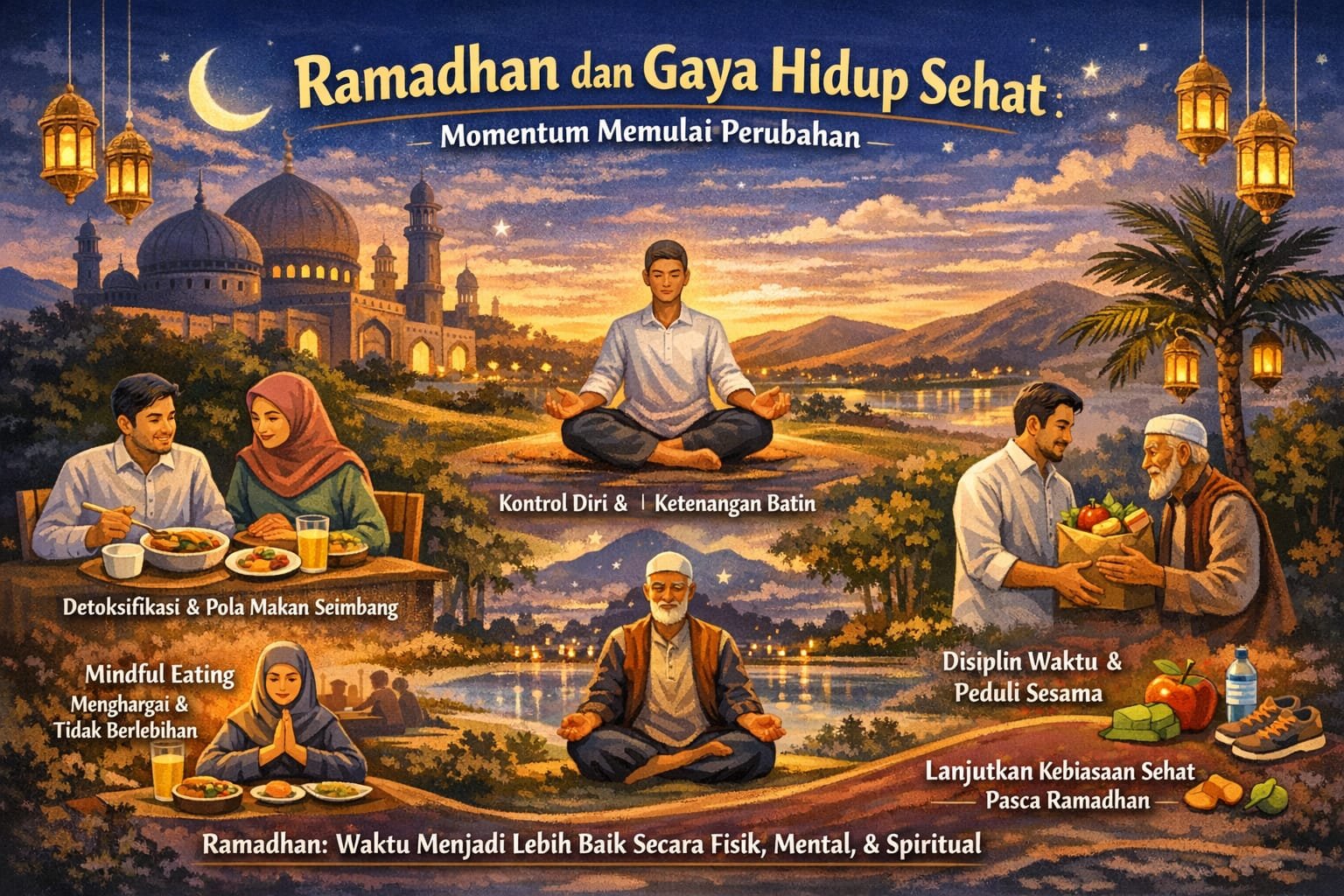 Ramadhan dan Gaya Hidup Sehat Momentum Memulai Perubahan