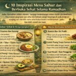 10 Inspirasi Menu Sahur dan Berbuka Sehat Selama Ramadhan