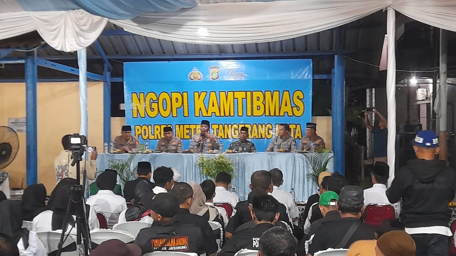 Ketua RW 16 Gebang Raya Apresiasi Ngopi Kamtibmas oleh Baharkam Polri  ‎