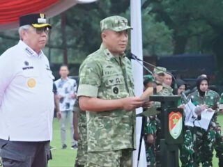 Korem 052/Wijayakrama dan Pemkot Tangsel Bersihkan Sampah, Libatkan 1.200 Personel Gabungan