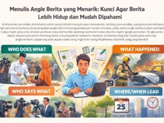 Menulis Angle Berita yang Menarik: Kunci Agar Berita Lebih Hidup dan Mudah Dipahami