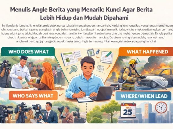 Menulis Angle Berita yang Menarik: Kunci Agar Berita Lebih Hidup dan Mudah Dipahami