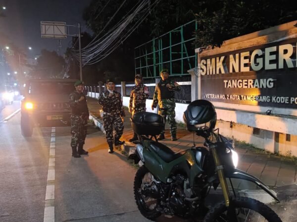 Kodim 0506/Tgr, Patroli Bagian Dari Sarana Bangun Kedekatan Antara TNI Dan Masyarakat