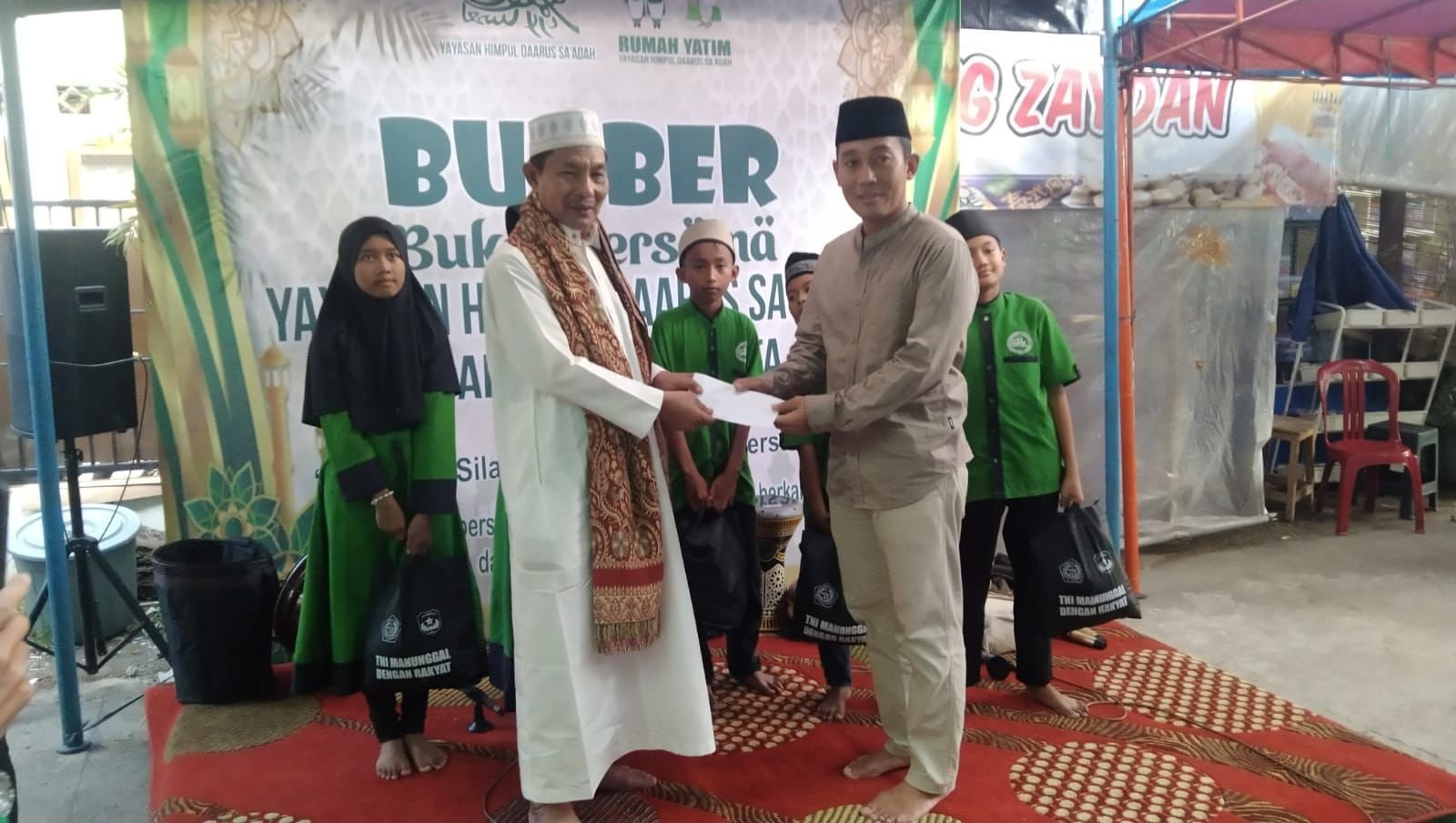 Korem 052/Wkr Berbagi Kebahagiaan Ramadhan 1447 H di Rumah Yatim Himpul Daarus Sa’adah