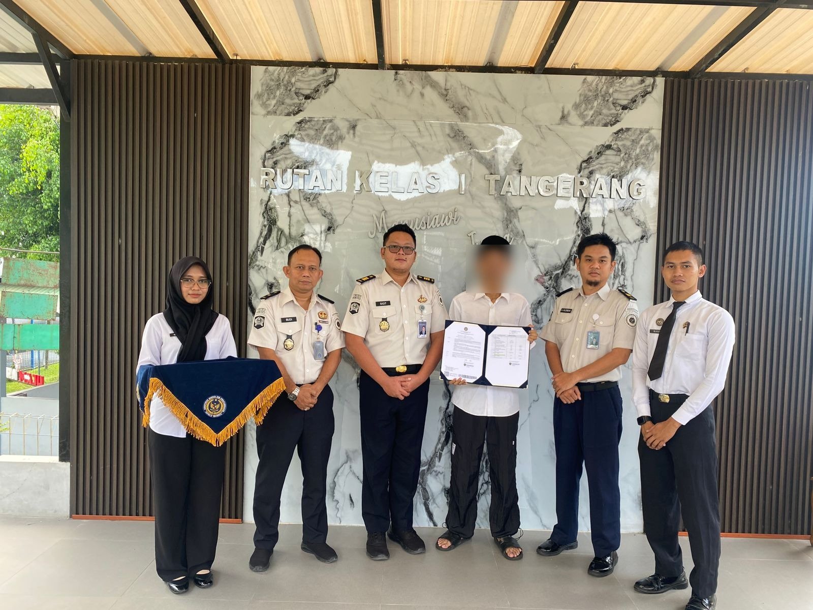 1 Warga Binaan Rutan Kelas I Tangerang Terima Remisi Khusus Hari Raya Nyepi 2026