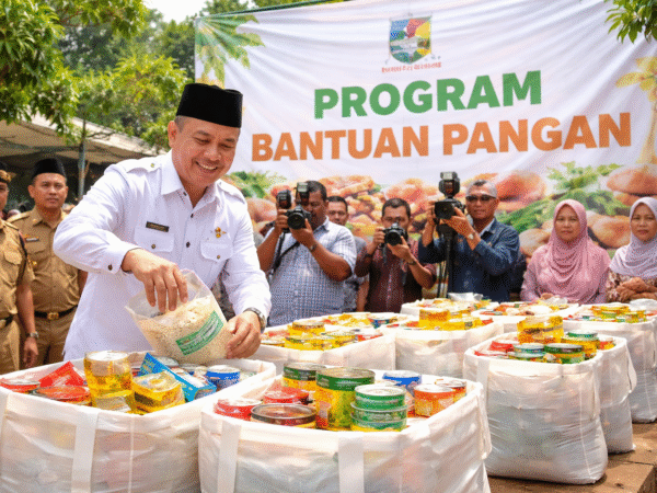 Bupati Tangerang Resmikan Program Bantuan Pangan untuk Warga