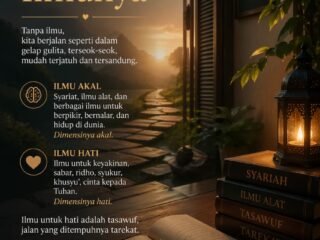 Semua Ada Ilmunya, Bukan Sekedar Tahu