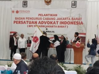PERADIN Jakarta Barat Di Kukuhkan Oleh Ketua Umum Firman Wijaya