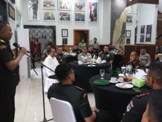 Korem 052/Wijayakrama Gelar Coffee Morning Bersama Forkopimda