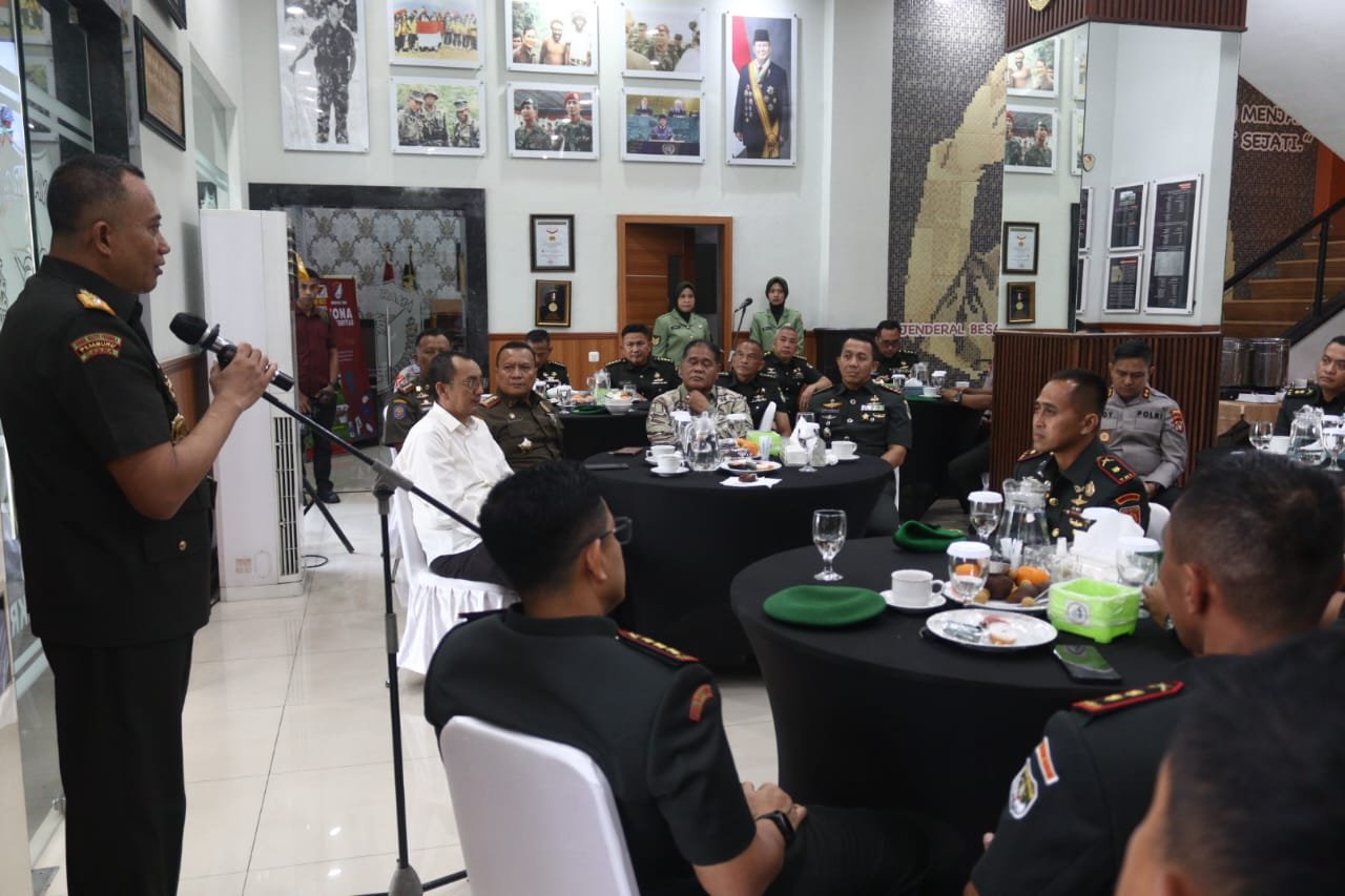 Korem 052/Wijayakrama Gelar Coffee Morning Bersama Forkopimda