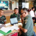Korem 052/Wkr Terima Wasrik Itdam Jaya Periode I TA 2026