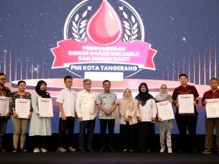 Kualitas Layanan PMI Kota Tangerang Diakui Kemenkes