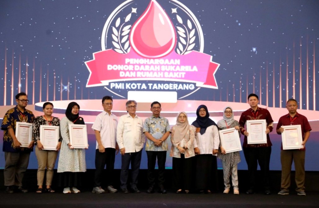 Kualitas Layanan PMI Kota Tangerang Diakui Kemenkes