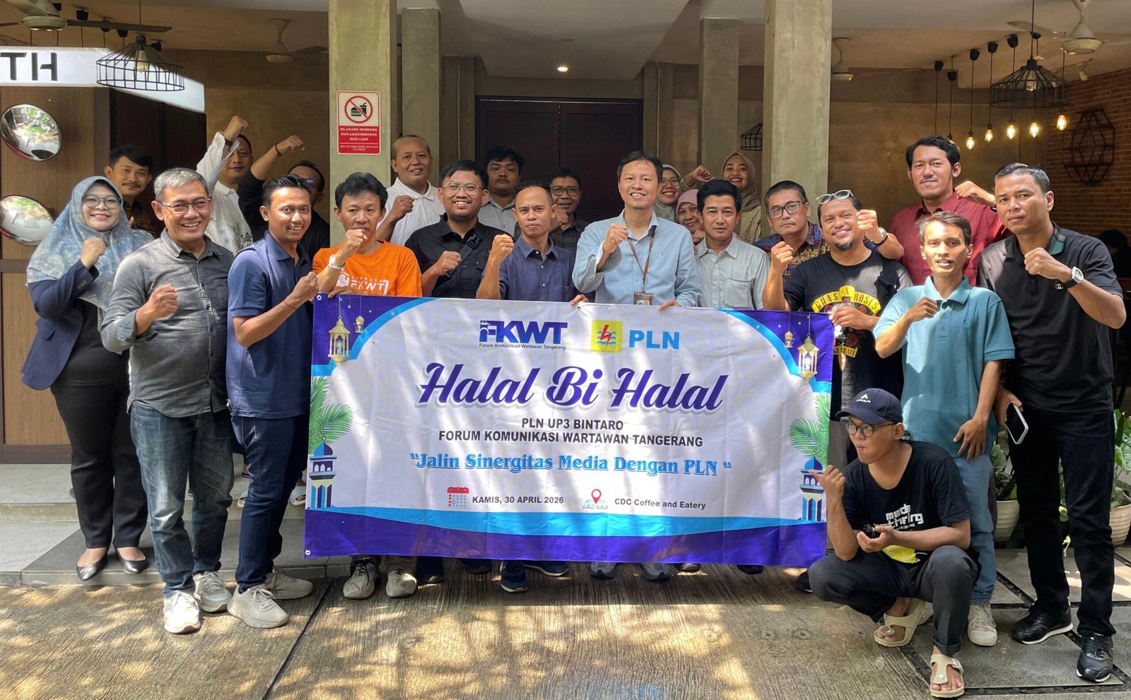 PLN UP3 Bintaro Gelar Halal Bihalal Bersama FKWT, Pererat Sinergi dan Kebersamaan