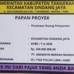 Penataan Ruang Pelayanan Kecamatan Sindang Jaya Digenjot, Wujud Nyata Peningkatan Layanan Publik