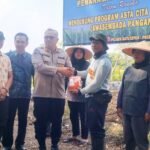 Polres Metro Tangerang Kota Dukung Swasembada Pangan, Lahan Tidur Disulap Jadi Kebun Jagung Pipil