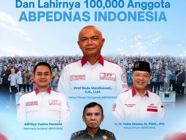 ABPEDNAS Cetak Sejarah, Raih 100 Ribu Anggota Bertepatan Hari Lahir Pancasila 2026