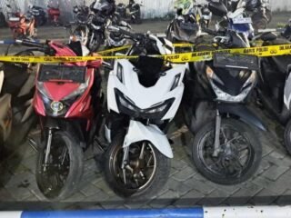 Komplotan Curanmor Tangerang Dibekuk, Polisi Sita Airsoft Gun dan Senjata Tajam