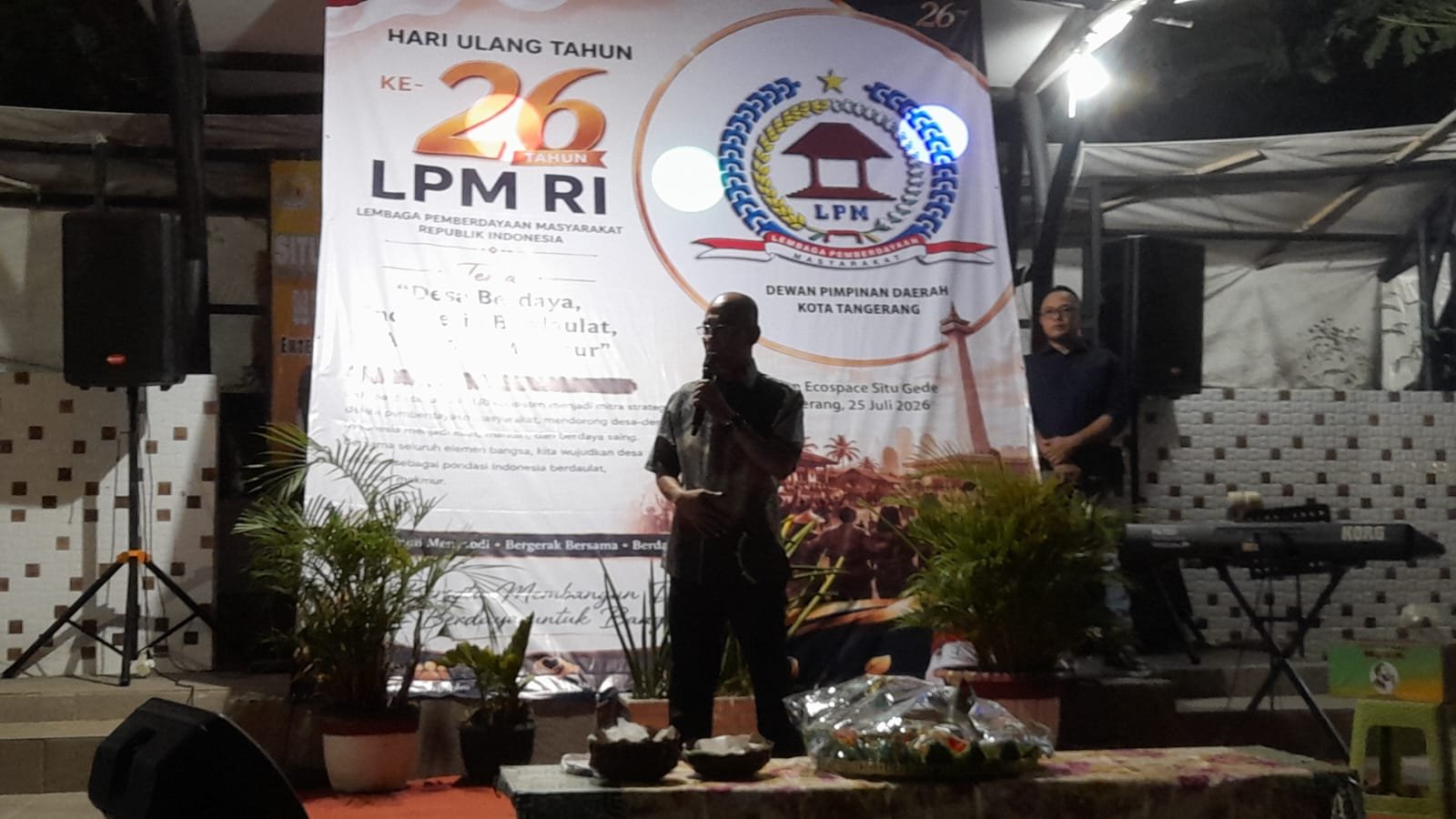 HUT Ke-26, LPM Kota Tangerang Minta Perda Penguatan Legitimasi HUT Ke-26, LPM Kota Tangerang Minta Perda Penguatan Legitimasi