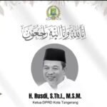 Ketua DPRD Kota Tangerang Rusdi Alam Meninggal Dunia
