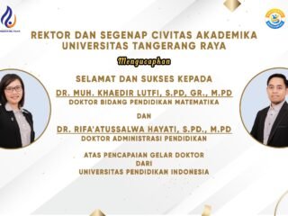 Dua Akademisi UNTARA Raih Gelar Doktor dari UPI Bandung