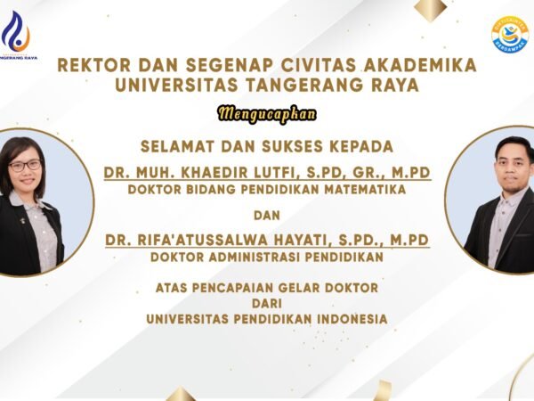 Dua Akademisi UNTARA Raih Gelar Doktor dari UPI Bandung