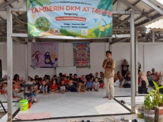 Hampir 8 Tahun Berjalan, Tamberin DKM Attasyri Didik Ratusan Anak dan Ajak Kurangi Main Gadget