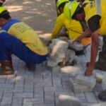 Akses Pedestrian Jadi Prioritas, Trotoar Jalan Bouraq-Lio Baru Kota Tangerang Diperbaiki