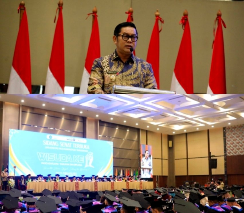 Maryono Ajak Wisudawan Ambil Peran dalam Pembangunan Maryono Ajak Wisudawan Ambil Peran dalam Pembangunan