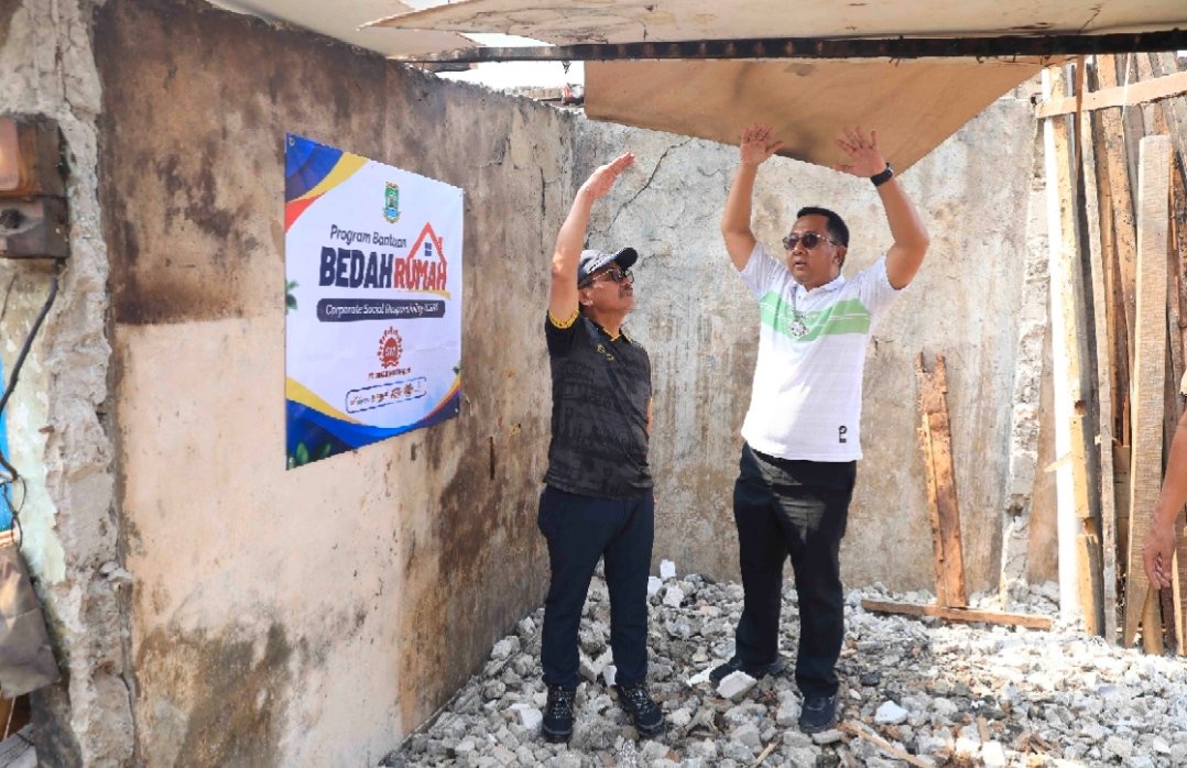 Optimalkan CSR, Sachrudin Perluas Manfaat Bedah Rumah Optimalkan CSR, Sachrudin Perluas Manfaat Bedah Rumah